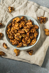Sweet Homemade Candied Walnut Pieces