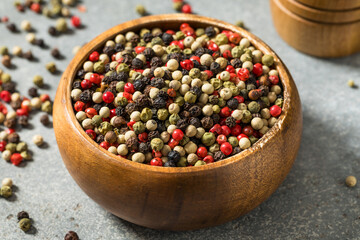 Organic Raw Mixed Peppercorns