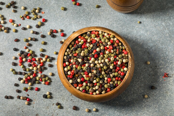 Organic Raw Mixed Peppercorns