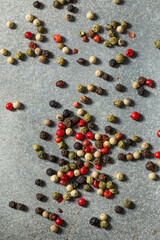 Organic Raw Mixed Peppercorns