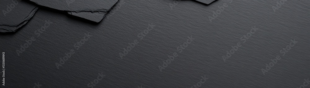 Poster elegant dark textured paper concept with black background and unique surface design