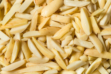 Organic Raw Blanched Slivered Almonds