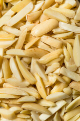 Organic Raw Blanched Slivered Almonds