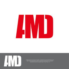 Obraz premium AMD Logo and symbol , AMD Logo , 