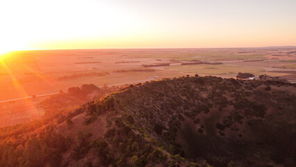 Volcano crater at golden hour  © Georgia