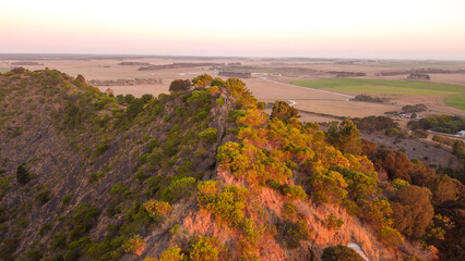Volcano crater at golden hour  © Georgia