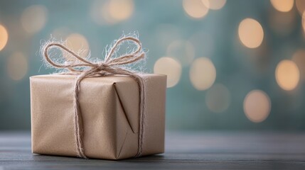 Gift set organic, Soft focus and background blurred. 
