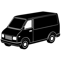 Versatile Cargo Van Vector Illustration