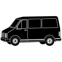 Versatile Cargo Van Vector Illustration