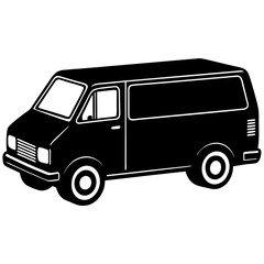 Versatile Cargo Van Vector Illustration