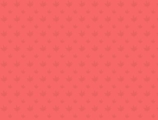 Leaf floral ornamental paper, seamless patterned fabric