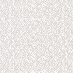Fototapeta premium Seamless subtle beige micro leaf pattern on light background. Minimal elegant botanical texture for fabric, wallpaper, wrapping paper, stationery and modern surface design.