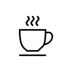 coffee cup icon vector illustration. cup a coffee sign and symbol