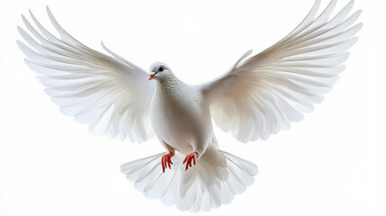 Fototapeta premium White Dove isolated