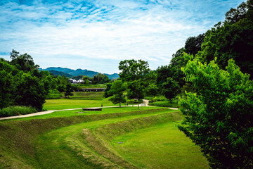 【奈良県】明日香村の美しい緑の風景
