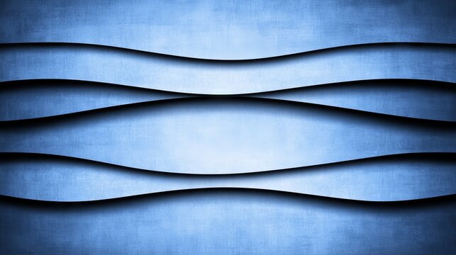 Abstract Blue Architectural Design