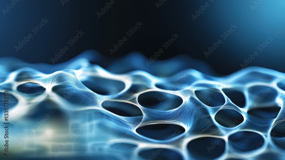 Poster fluid dynamics visualization abstract art digital creation contemporary design close-up perspective 