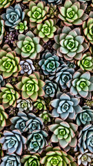 Echeveria is the most popular succulent