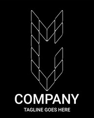 Outline Letter C Logo Minimalist vectors. This design is suitable for t-shirt, gamer, sports, construction, architecture, baseball, basketball, motorsport, sports car, motocross, etc. Uppercase logo.