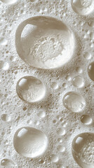 White water droplets closeup surface glossy glowing condensation transparent liquid texture abstract purity clear macro fluid motion smooth delicate reflection fresh wet splash tiny wallpaper