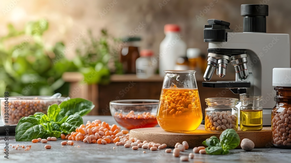 Poster detailed infographic explaining laboratory processes for detecting e coli contamination in food and 