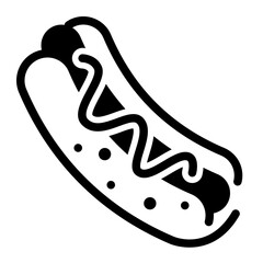 Hotdog Sandwich Icon