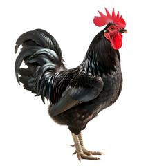 Fototapeta premium rooster isolated on white