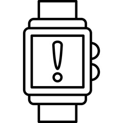 Watch Warning Icon