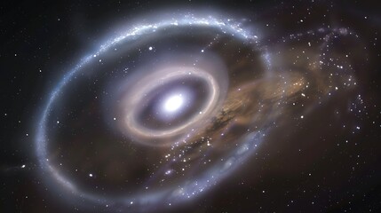 Obraz premium _Milky_way_cool_galactic_background