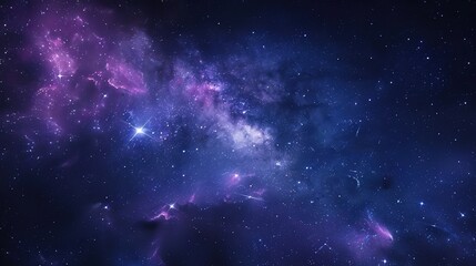Obraz premium Night_sky_space_galactic_background