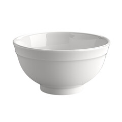 White Ceramic Bowl - Minimalist Modern Kitchenware for Elegant Dining and Versatile Meal Prep