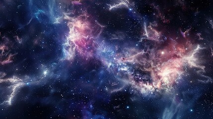 Fototapeta premium Texture_space_galactic_background