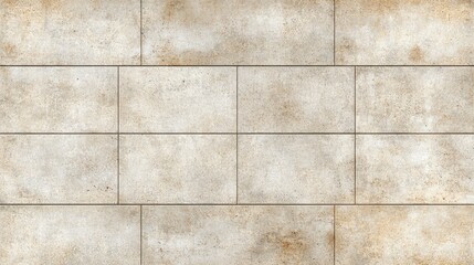 Naklejka premium Textured Beige and Gray Stone Wall Tiles for Interior and Exterior Design Applications