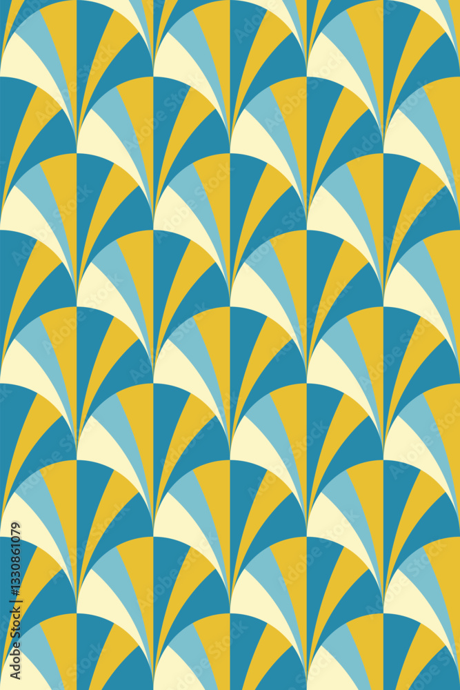 Poster abstract circle pattern background, geometric circle pattern