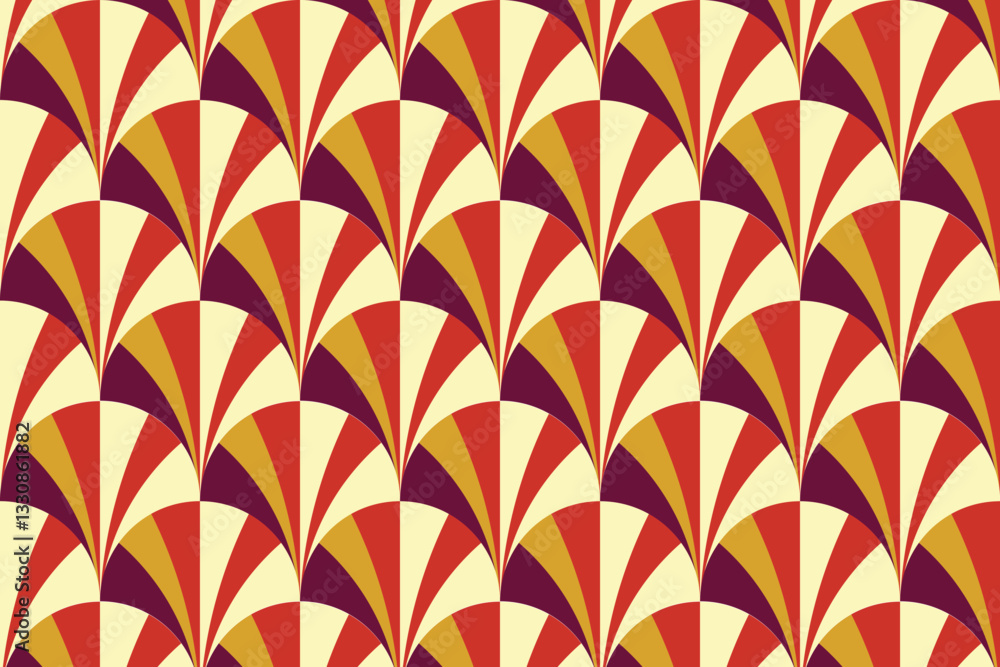 Aufkleber abstract circle pattern background, geometric circle pattern
