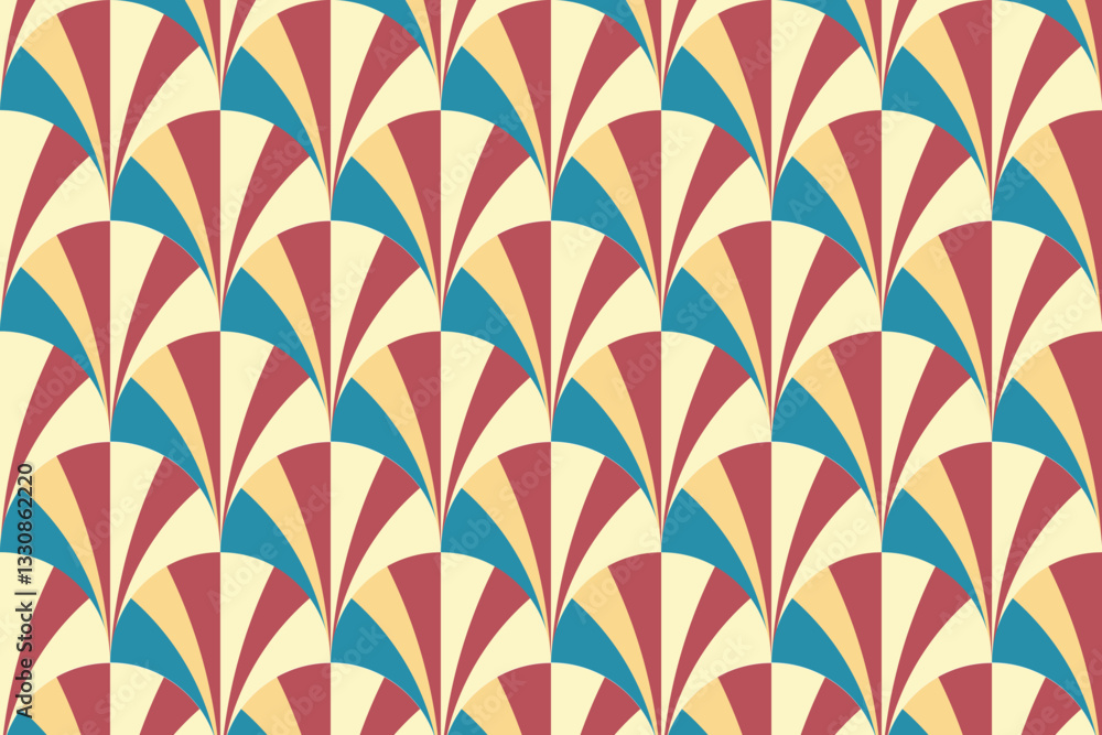 Poster abstract circle pattern background, geometric circle pattern