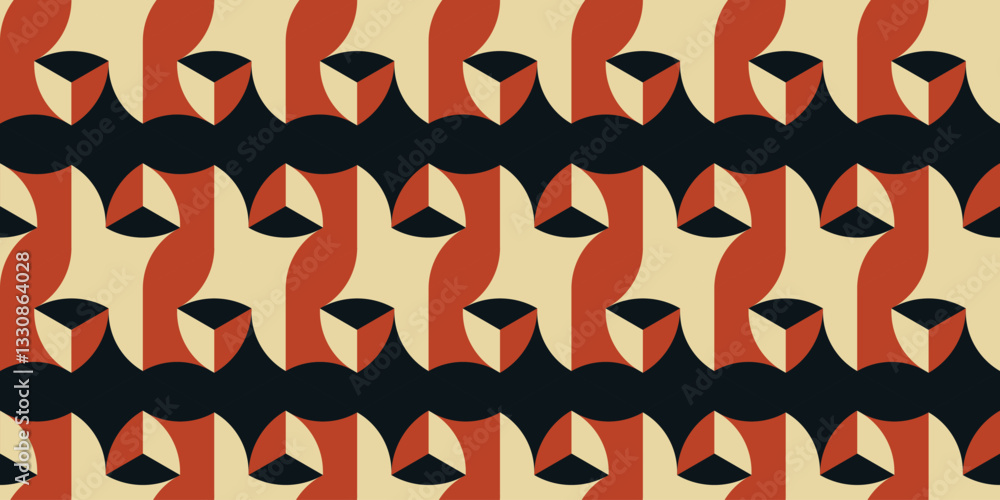 Poster abstract hexagon pattern background, hexagon seamless pattern