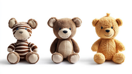 Cute plush teddy bear toy