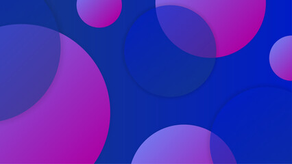 artistic blue and purple shapes abstract geometric background vector illustration