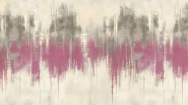 Abstract textured background with vertical brushstrokes in dusty rose, beige and grey tones. Ideal for design projects needing a rustic, artistic feel.