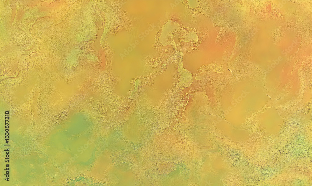 Poster abstract textured background in warm yellow and green tones. perfect for design projects needing a n