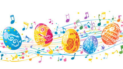 easter, egg, holiday, eggs, spring, decoration, celebration, design, colorful, vector, color, pattern, illustration, card, painted, flower, yellow, season, symbol, decorated, grass, art, green, gift, 