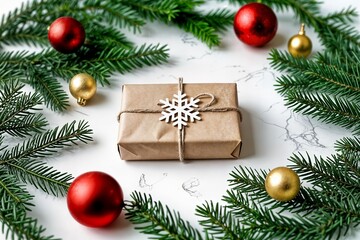 a festive christmas xmas scene with a minimalistic and elegant arrangement una escena navideña festiva con un arreglo minimalista y elegante yılbaşı happy new year mutlu yıllar hediyesi noel