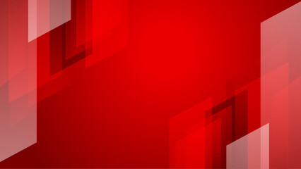 abstract red geometric background with a unique overlapping shapes vector illustration