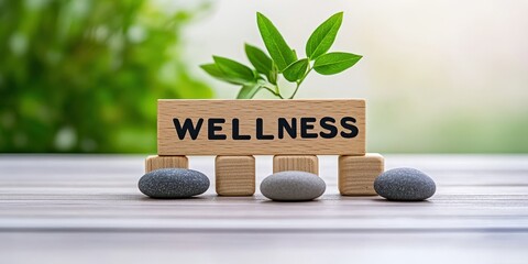 Wellness promotion workshop nature setting digital content serene environment close-up view mindfulness concepts