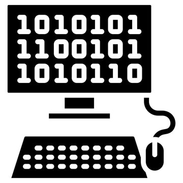 Machine Code Icon