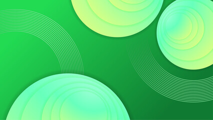 modern green vector illustration stylish abstract geometric background