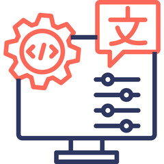 Machine Language Icon