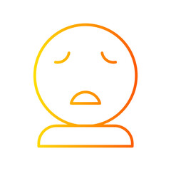 tired gradient icon