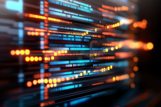 Abstract Digital Data Stream
